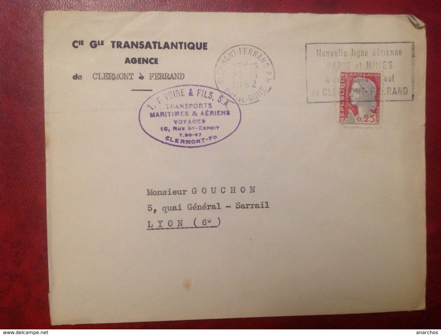 Générale Transatlantique Clermont Ferrand - 1961-....