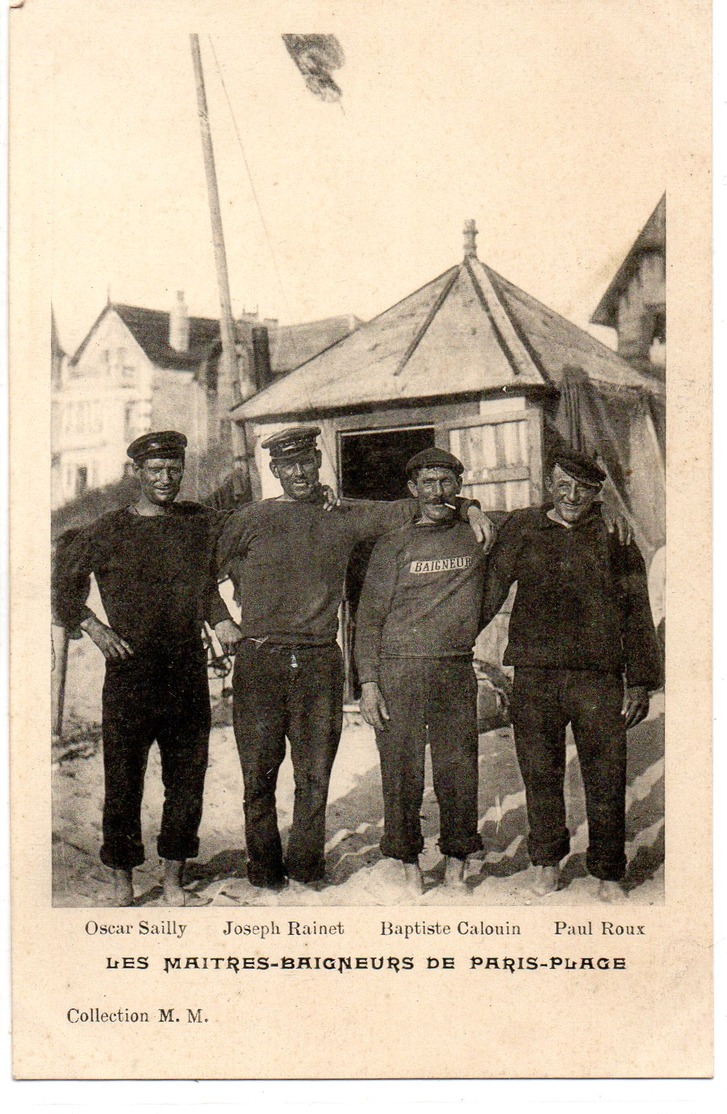 Le Touquet Paris Plageles Maitres Baigneurs - Le Touquet