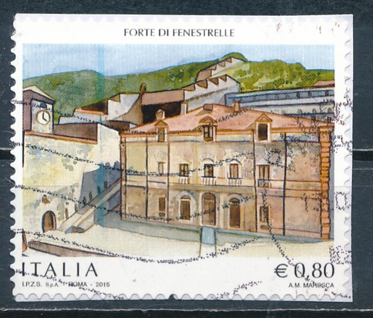 °°° ITALIA 2015 - FORTE DI FENESTRELLE °°° - 2011-20: Usati