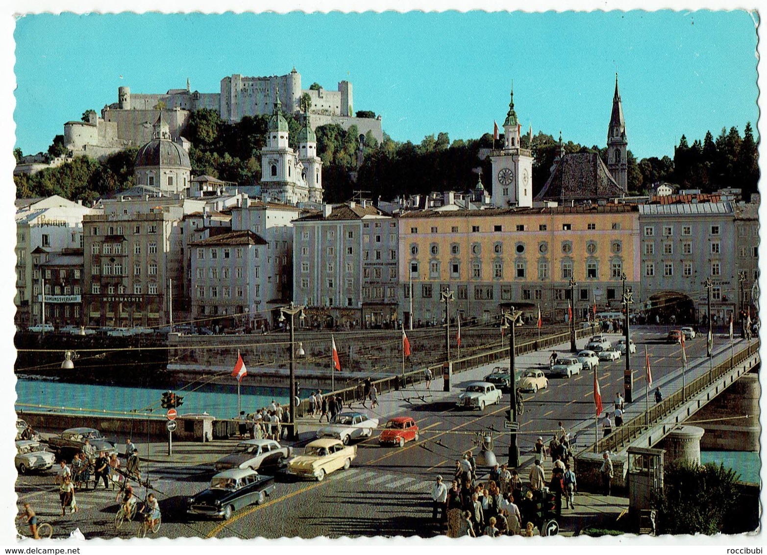 Österreich, Salzburg, Staatsbrücke - Salzburg Stadt