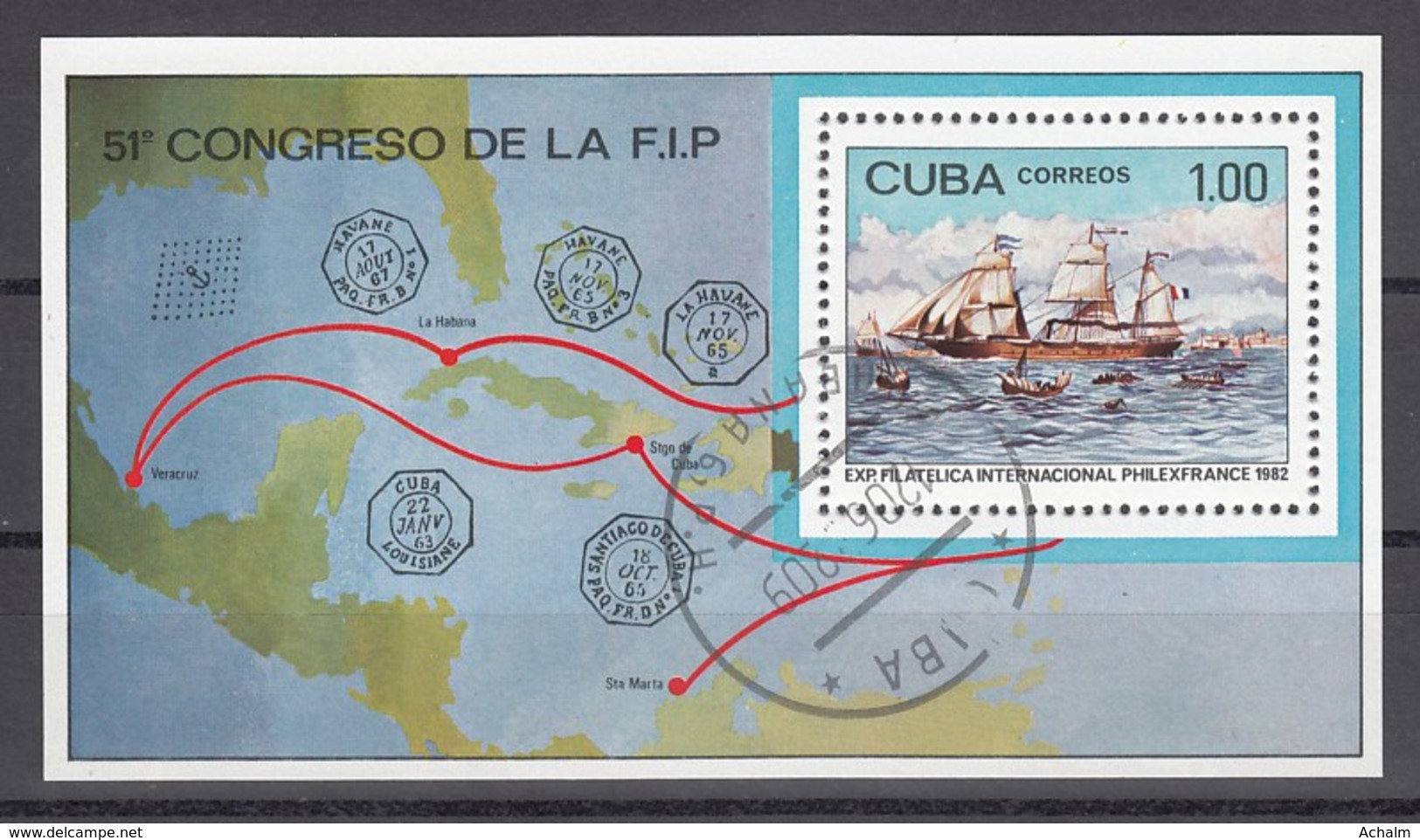 (12) Cuba/Kuba - 4 Blocks From 1981 And 1982 - Block 67, 69, 70, 72 - See Description And 5 Scans - Blocks & Kleinbögen