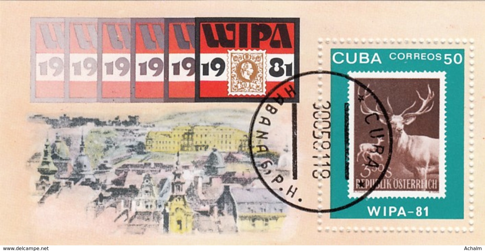 (13) Cuba/Kuba - 4 Blocks From 1981 And 1982 - Block 67, 69, 70, 74 - See Description And 5 Scans - Blocks & Kleinbögen