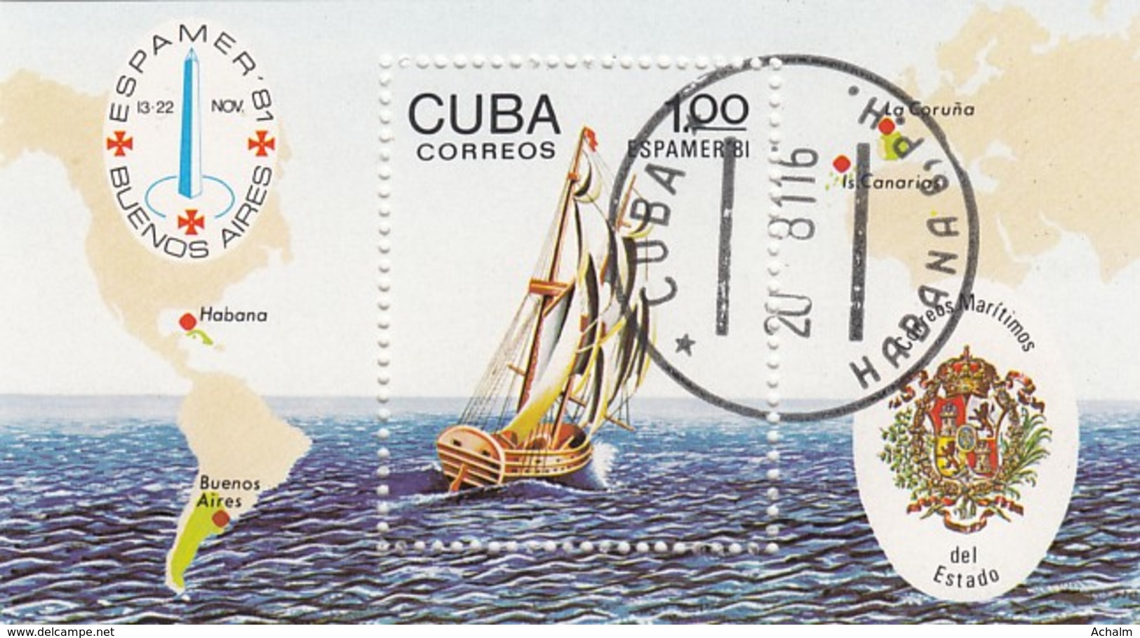 (15) Cuba/Kuba - 4 Blocks From 1981, 1982 And 1983 - Block 69, 70, 74, 75 - See Description And 5 Scans - Blocks & Kleinbögen