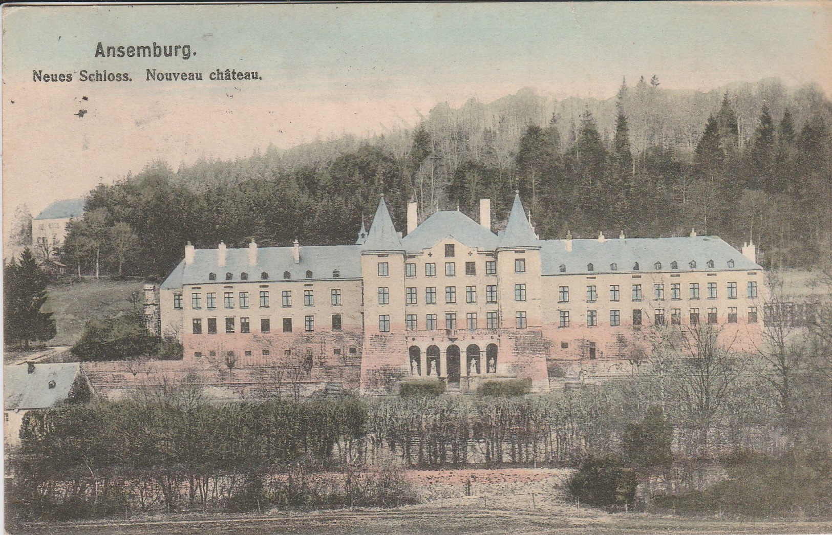 Ansemburg , Neues Schloss , Nouveau Chateau , COLORISEE - Autres & Non Classés