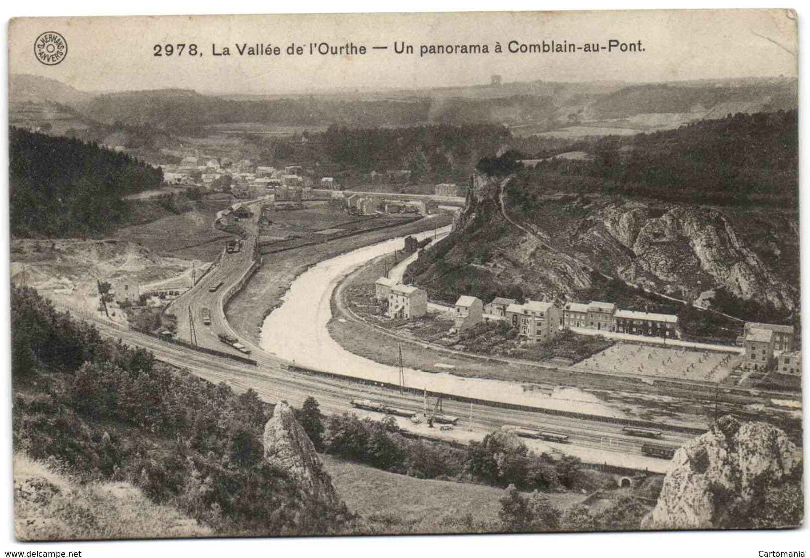 La Vallée De L'Ourthe - Un Panorama à Comblain-au-Pont - Comblain-au-Pont