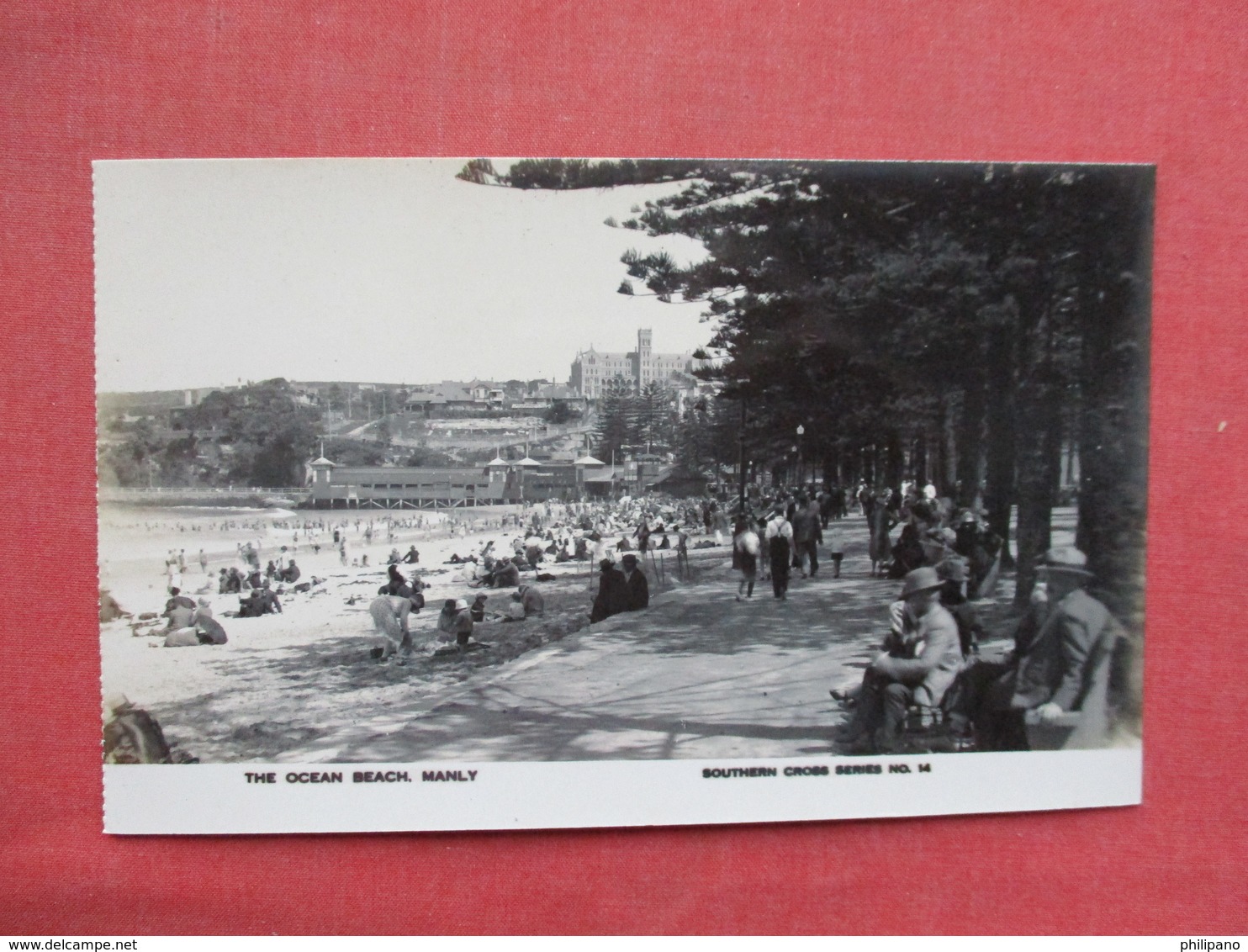 The Ocean Beach  Manly   RPPC    Ref 3432 - Other & Unclassified