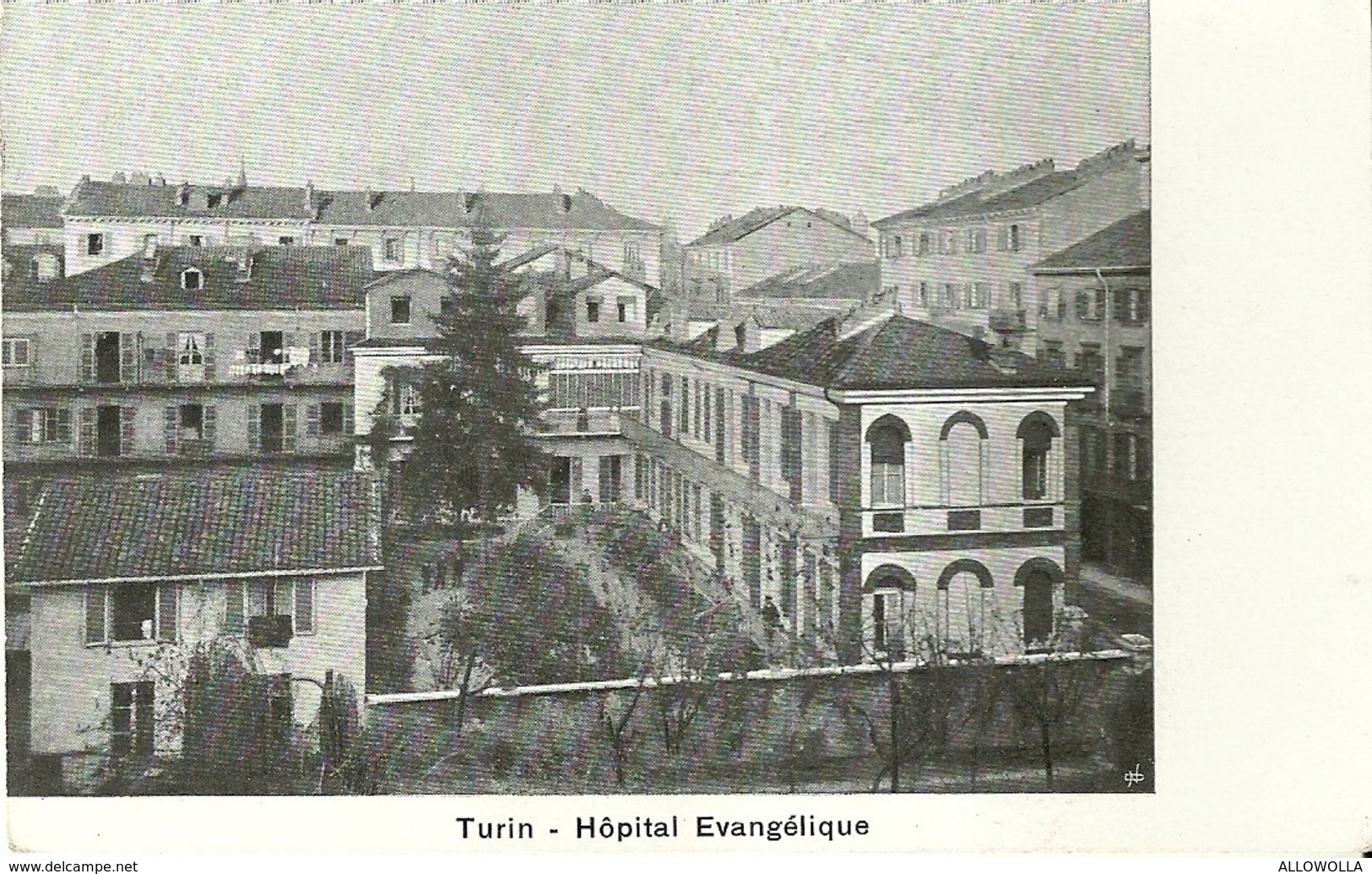 4410" TURIN-HOPITAL EVANGELIQUE " ANIMATA-CARTOLINA POSTALE ORIGINALE NON SPEDITA - Gezondheid & Ziekenhuizen