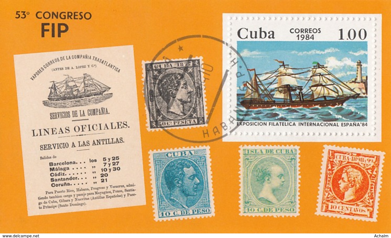 (26) Cuba/Kuba - 4 Blocks From 1983 And 1984 - Block 78, 80, 81, 82 - See Description And 5 Scans - Blocks & Kleinbögen