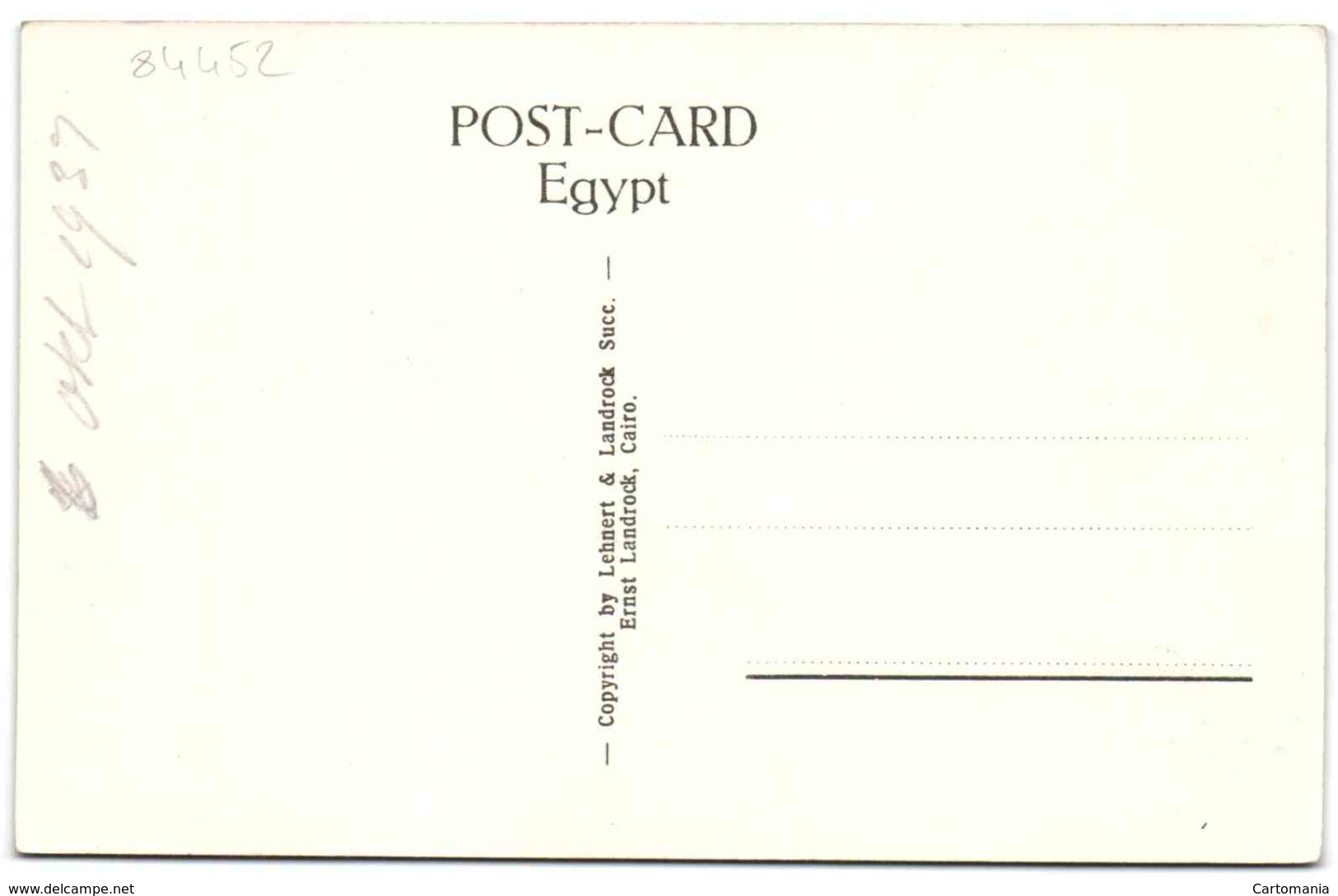 Cairo - Prayer Near The Great Sphinx - Altri & Non Classificati