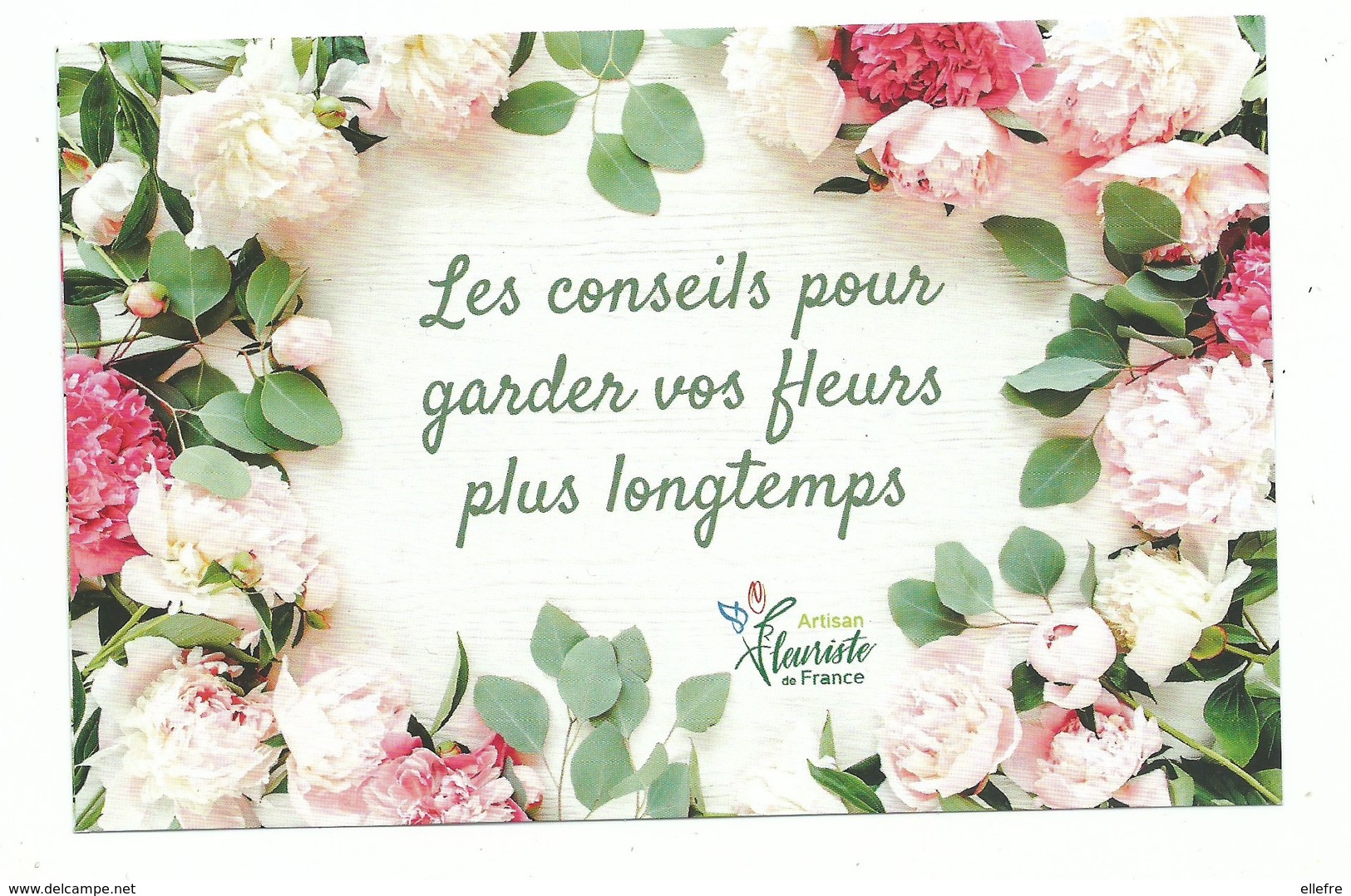 CPM Artisan Fleuriste De France Conseil Rose, Pivoine - Fleurs