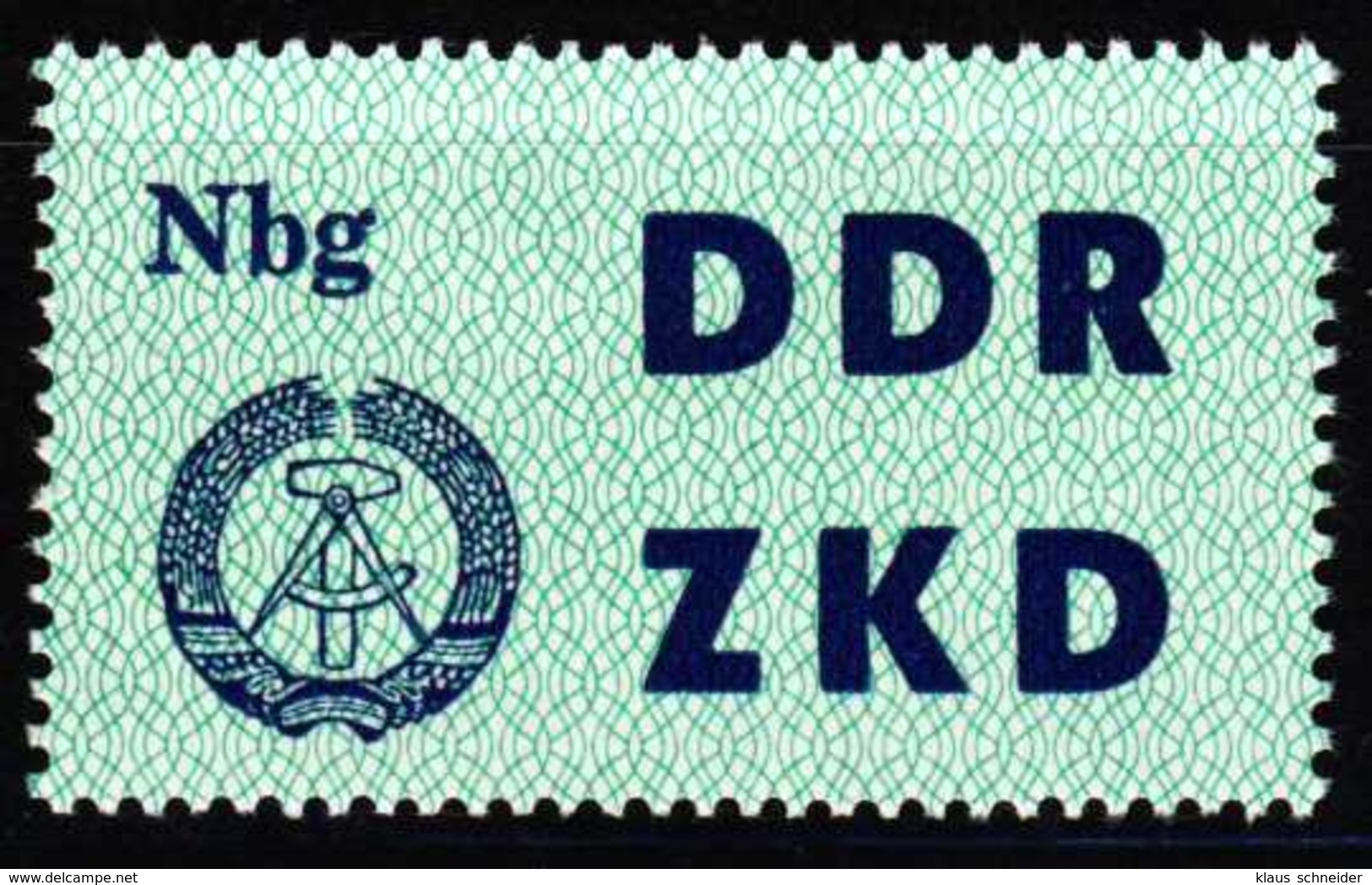 DDR DIENST LKZ Nr 11 Postfrisch S666E16 - Sonstige & Ohne Zuordnung