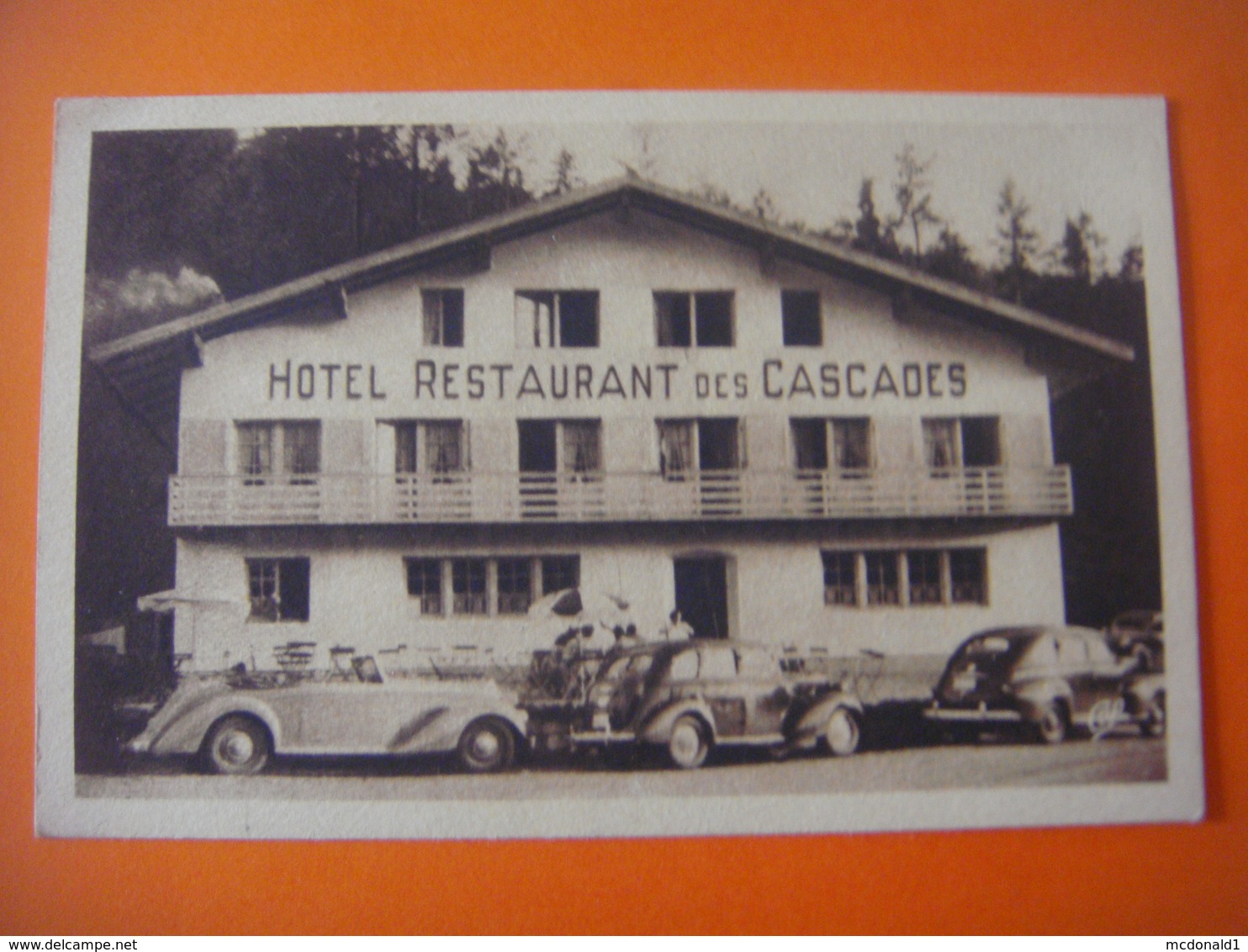 France - Vosges - GERARDMER - Hôtel Restaurant Des Cascades - Gerardmer