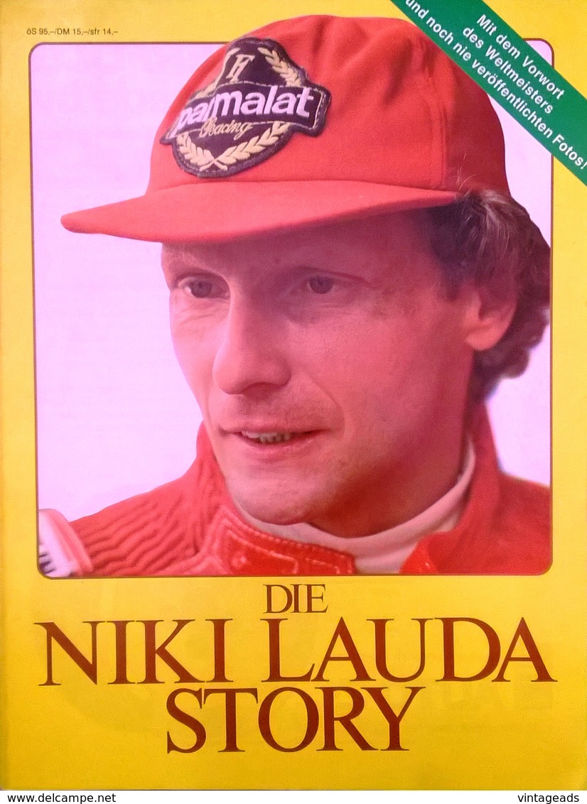 CA202 Fotoband Die Niki Lauda Story, 96 Seiten,1984, Neu - Automóviles & Transporte