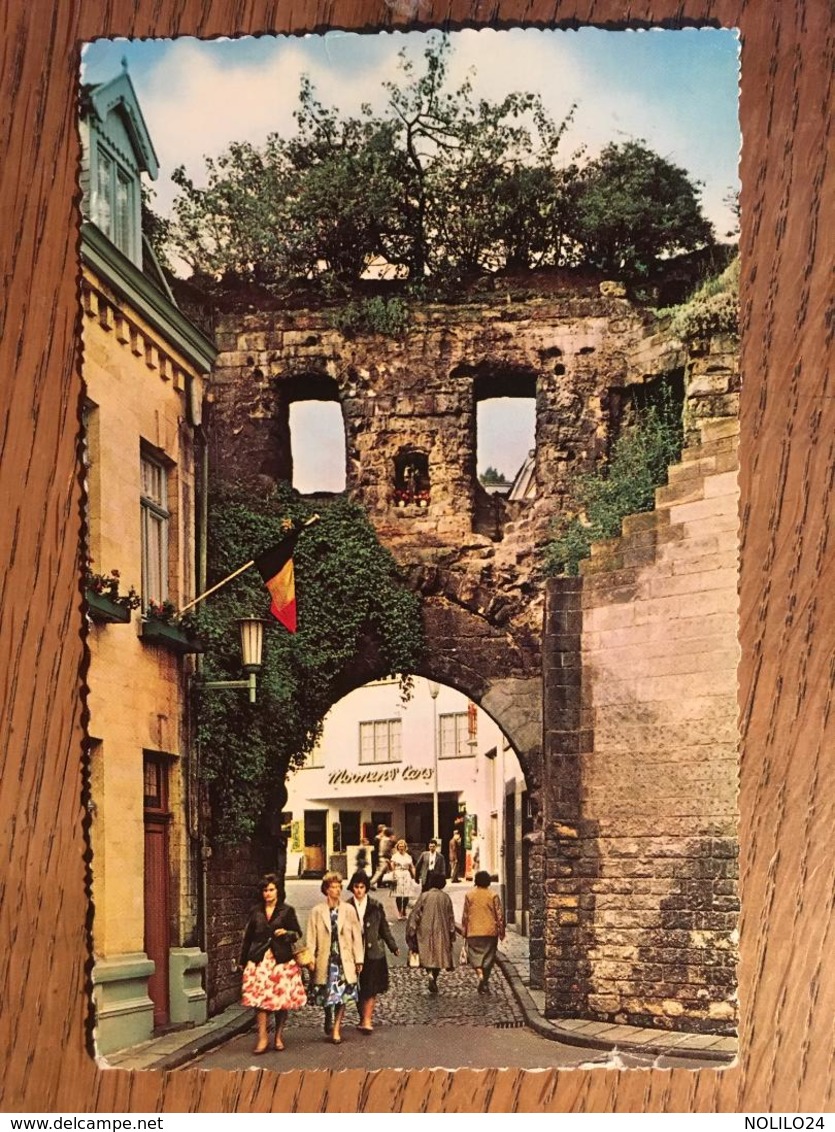 CPsm, Pays-Bas, Valkenburg, Grendelpoort, Animée,écrite En 1968, Timbre - Valkenburg