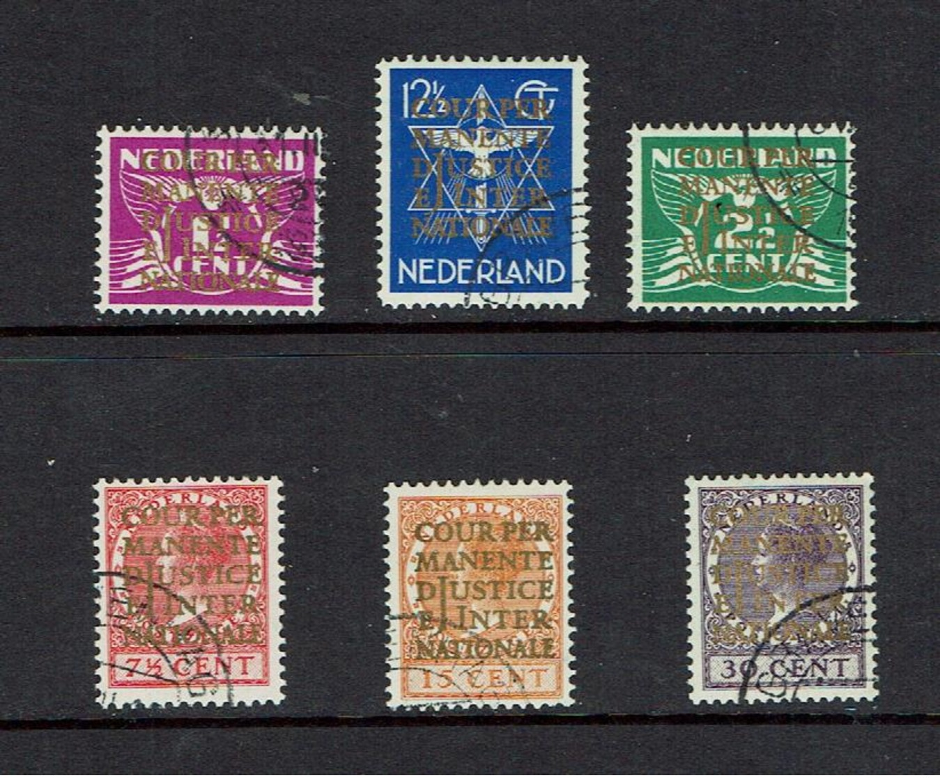 NETHERLANDS....Officials...1934...gold Overprints - Servizio