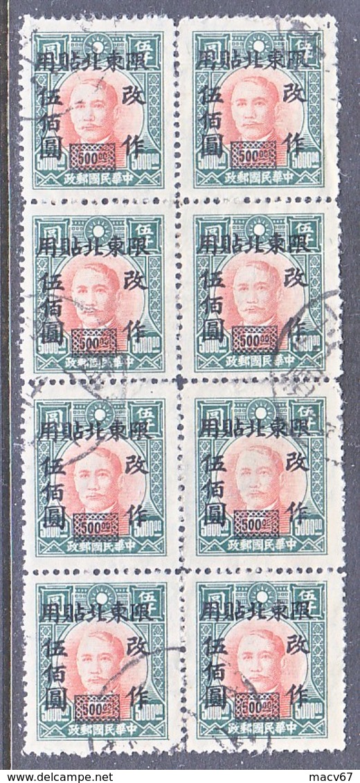 CHINA  NORTHEAST  43 X 8   (o) - North-Eastern 1946-48