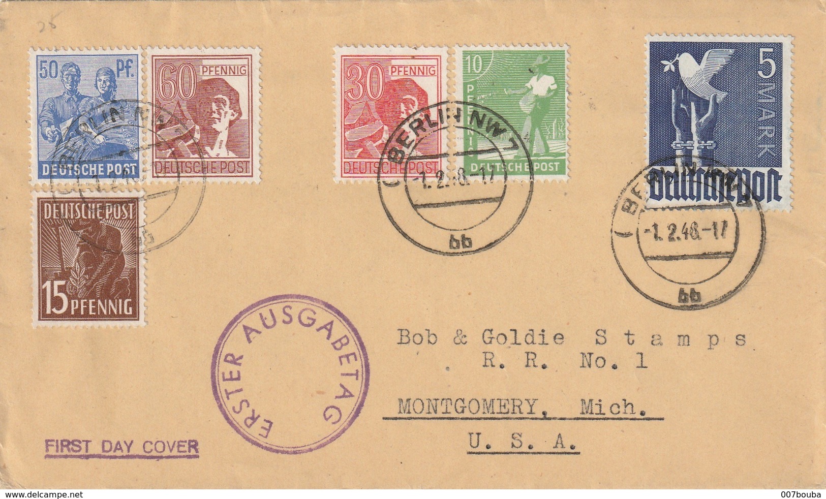 Allemagne - FDC 1946 - Autres & Non Classés