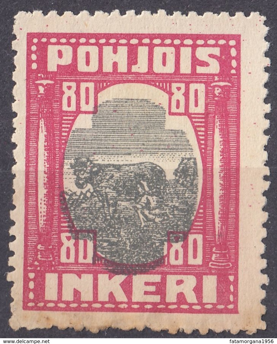 INGRIA - 1920 -  Yvert 11 Non Timbrato E Non Gommato (seconda Scelta). - Local Post Stamps