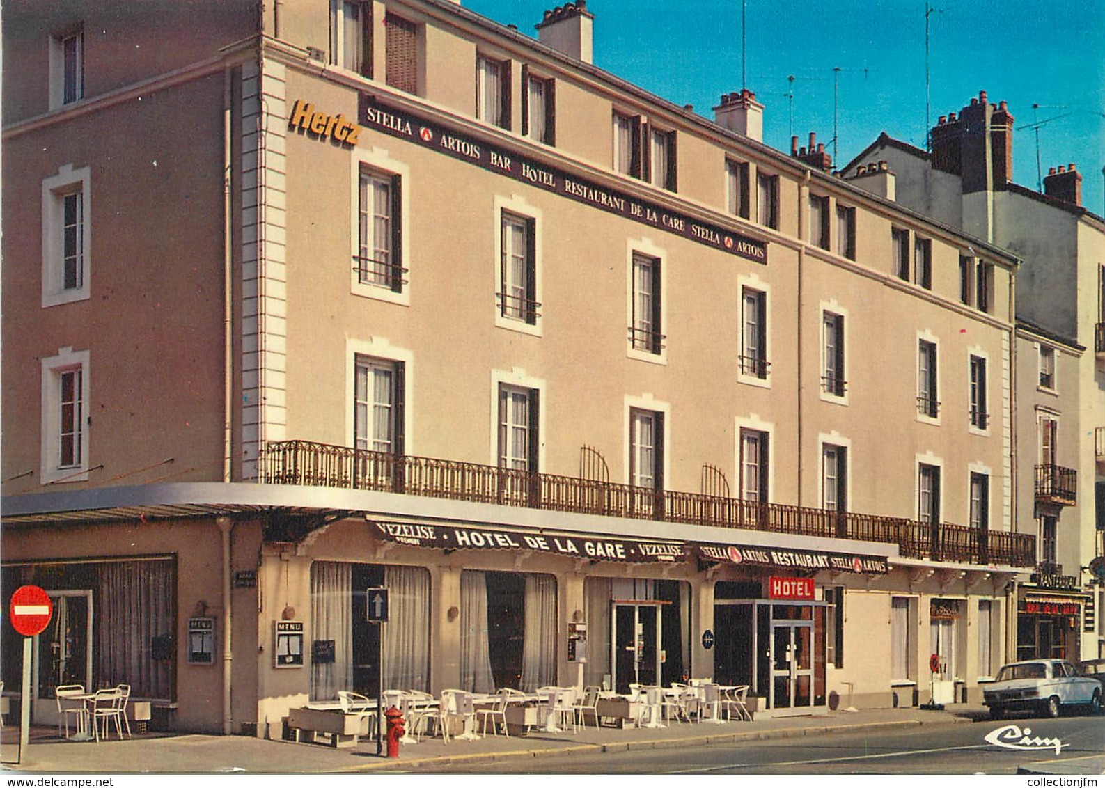 / CPSM FRANCE 71 "Chalon Sur Saone, Hôtel De La Gare" - Chalon Sur Saone