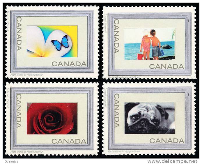 Canada (Scott No.2045-48 - On S'écrit / Write Me) [**] Série De 4 / Set Of 4 - NOTE - Neufs