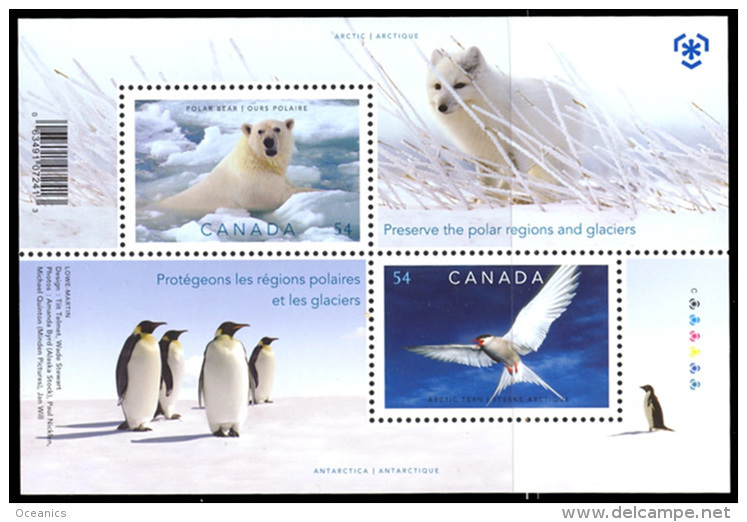 Canada (Scott No.2327b - Régions Polaires / Polar Regions) [**] - Unused Stamps
