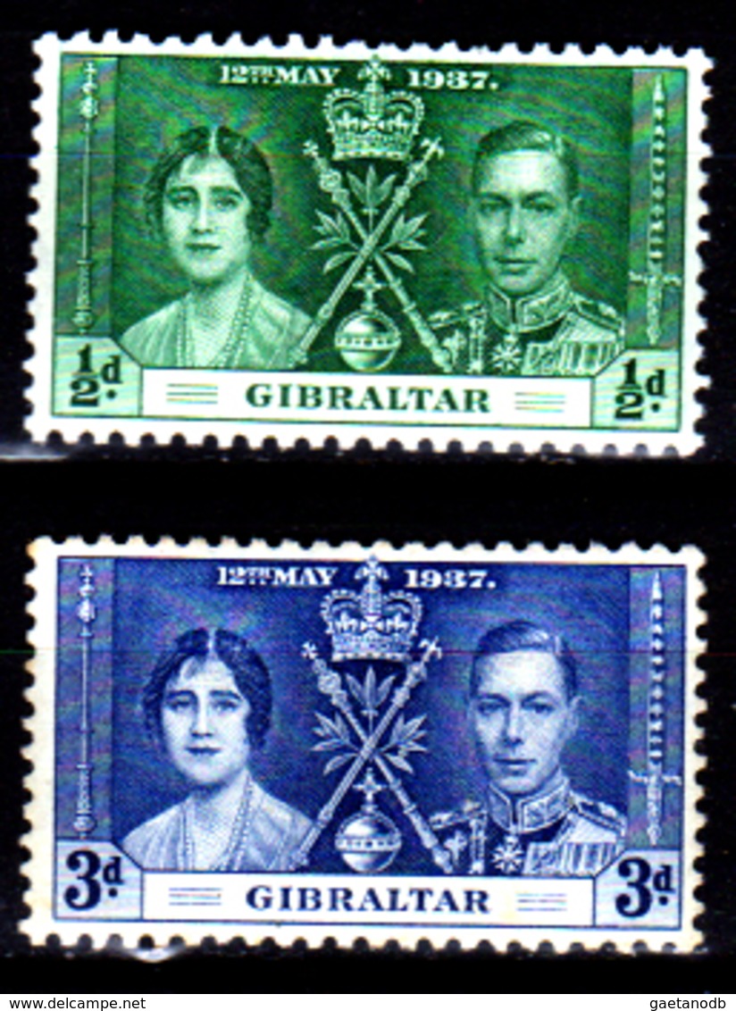 Gibilterra-075 - Emissione 1937 (++) MNH - Senza Difetti Occulti. - Gibilterra