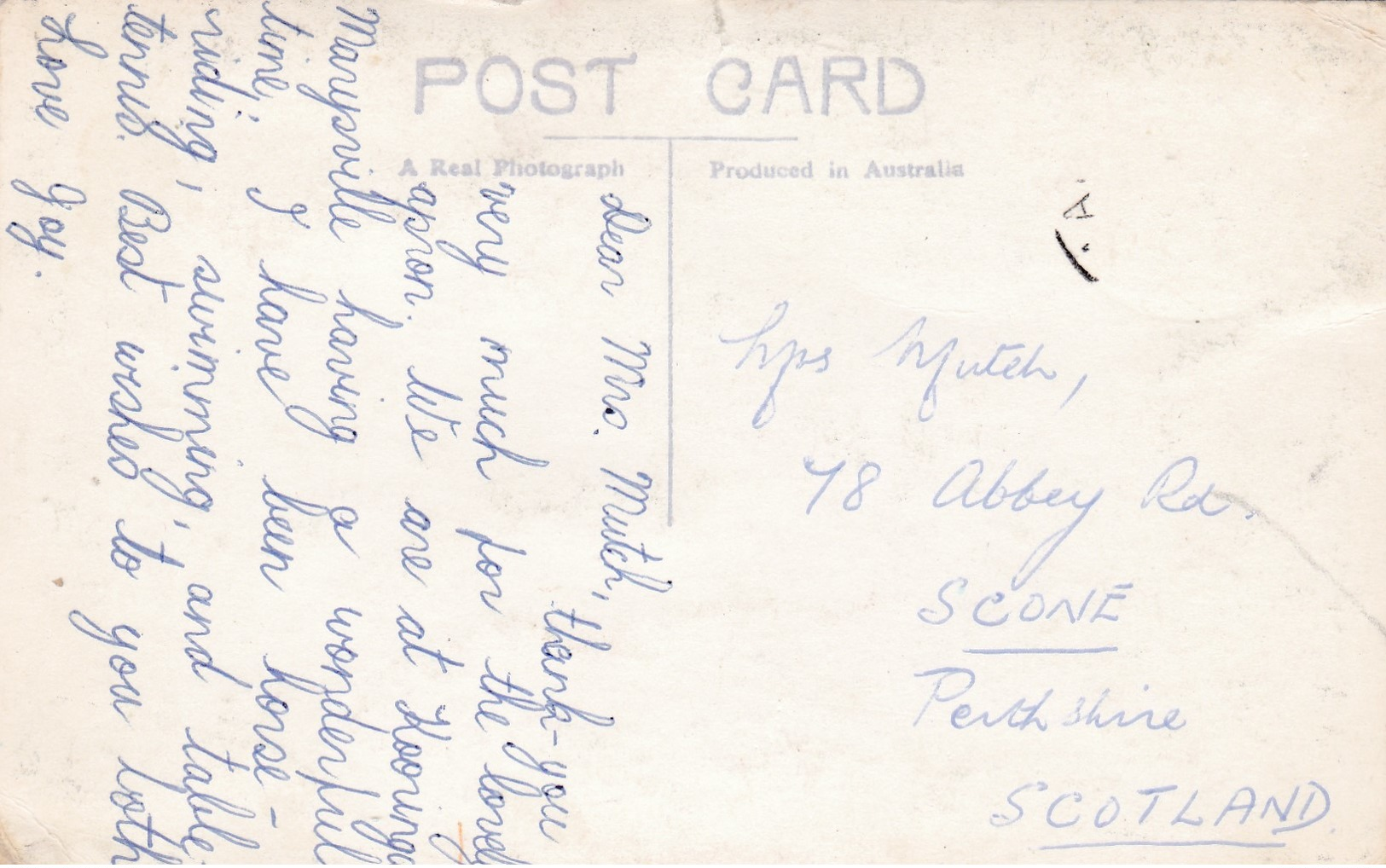 Small Post Card Of Kooringa,Maryville, Victoria, Australia,V103. - Other & Unclassified