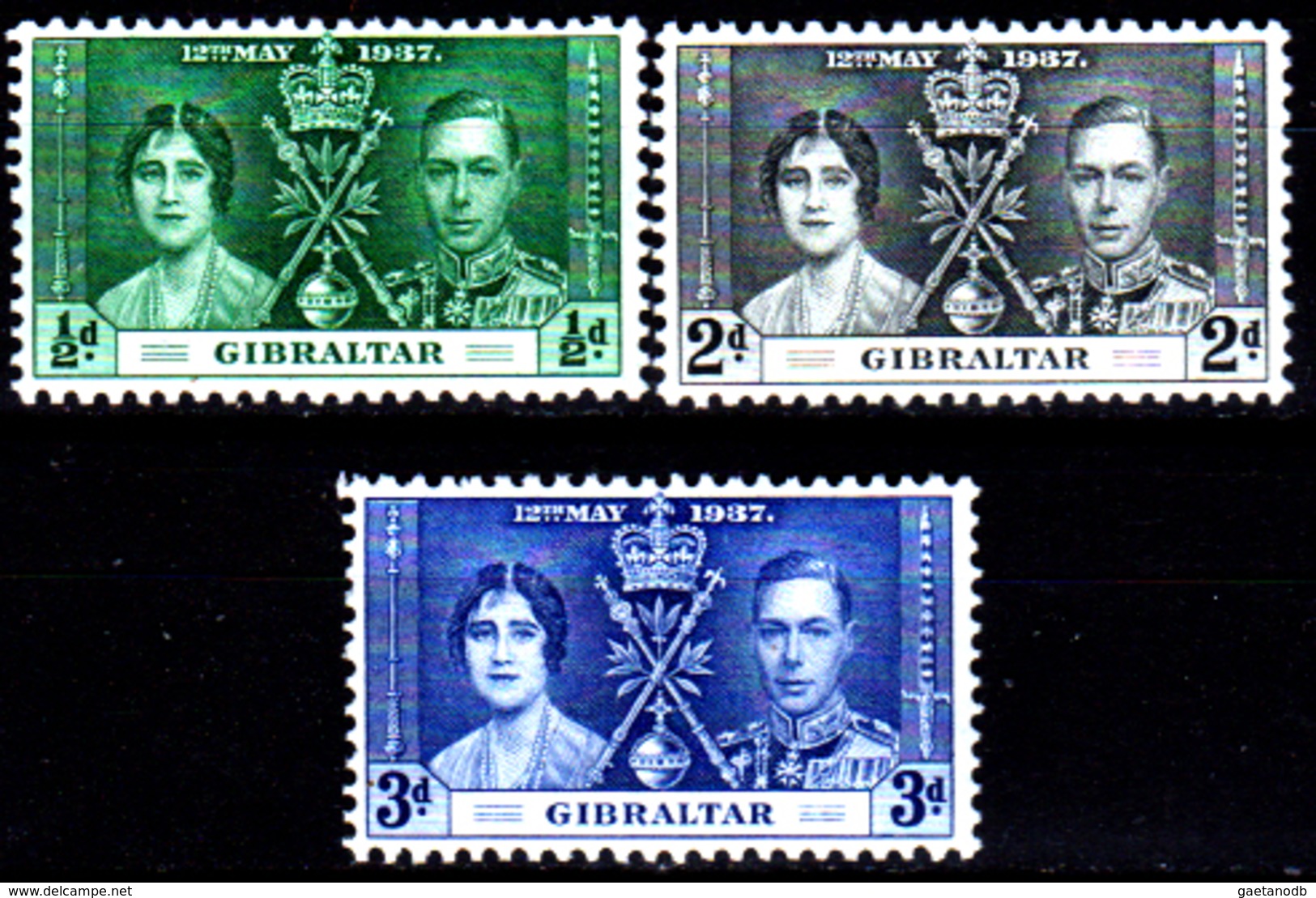 Gibilterra-077 - Emissione 1937 (++) MNH - Senza Difetti Occulti. - Gibilterra