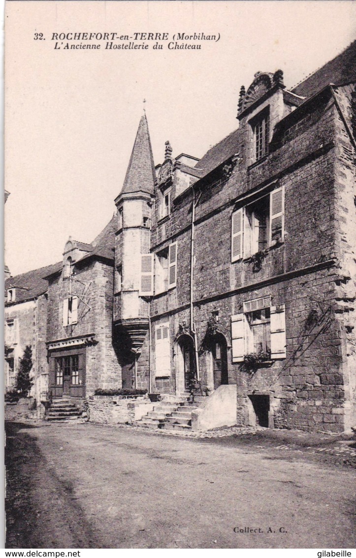 56 - Morbihan - ROCHEFORT En TERRE -  L Ancienne Hostellerie Du Chateau - Rochefort En Terre