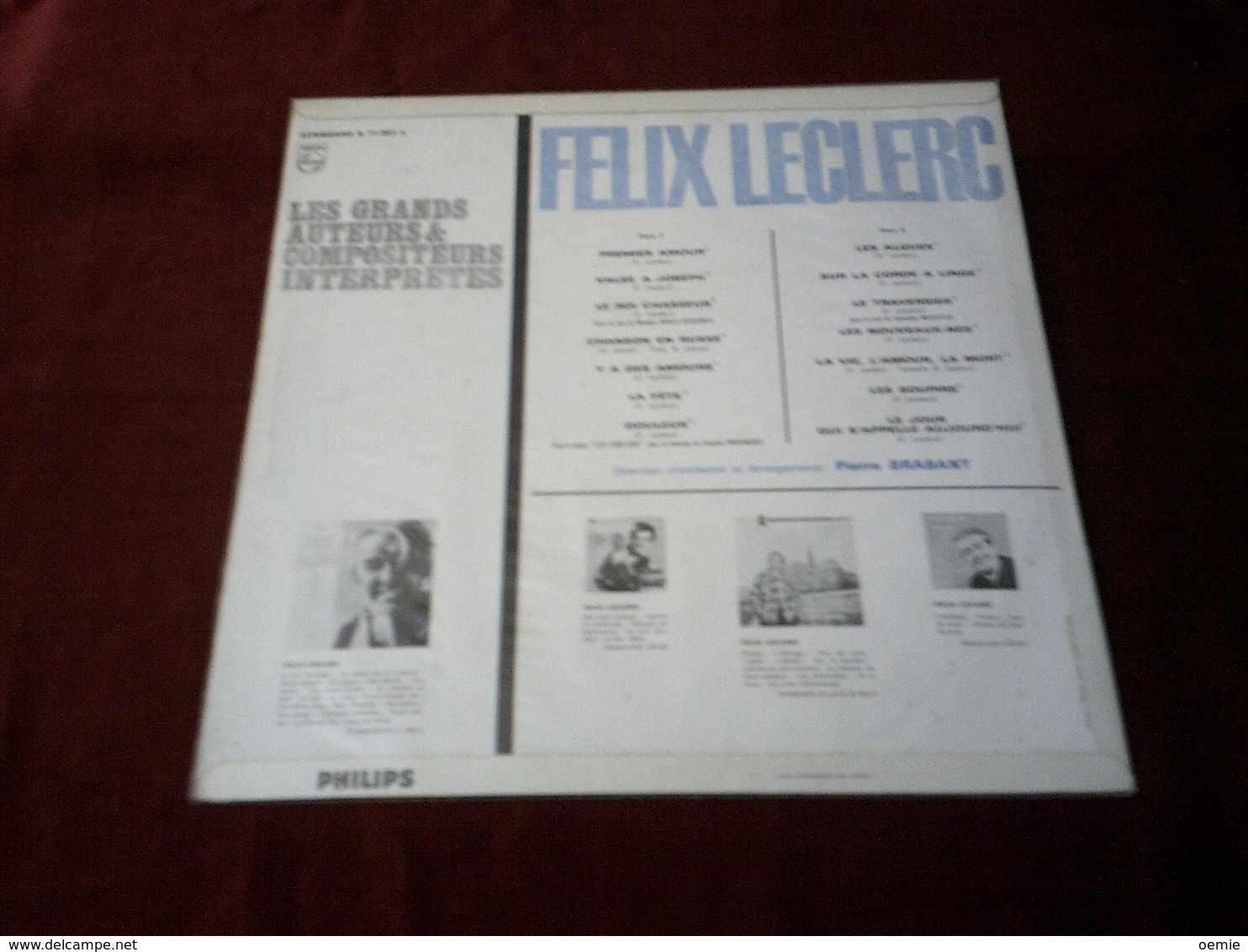 FELIX LECLERC  °  LES GRANDS AUTEURS & COMPOSITEURS INTERPRETES - Other - French Music