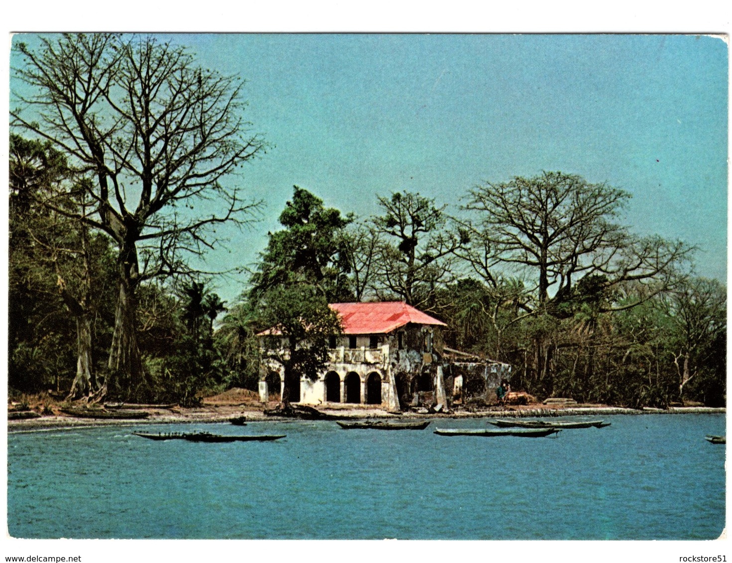 Gambia The River At Albreda - Gambie