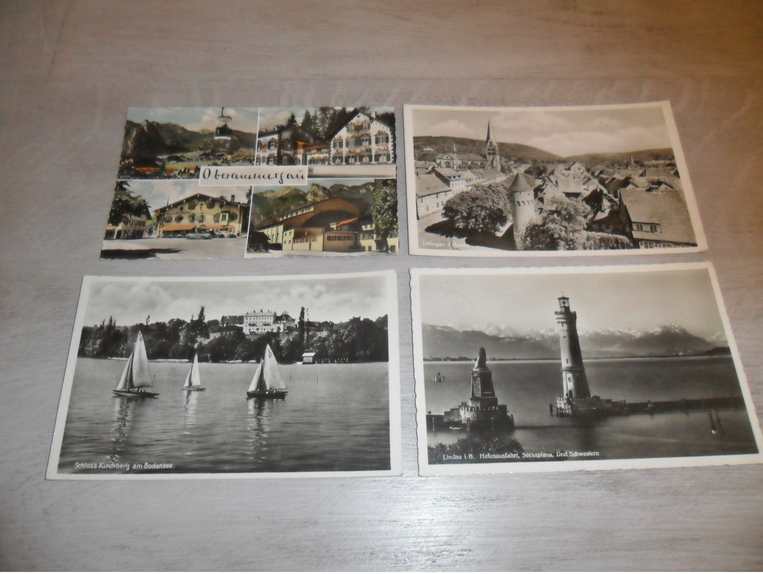 Lot de 60 cartes postales d' Allemagne Deutschland CPSM petit format   Lot van 60 postkaarten  Duitsland klein formaat