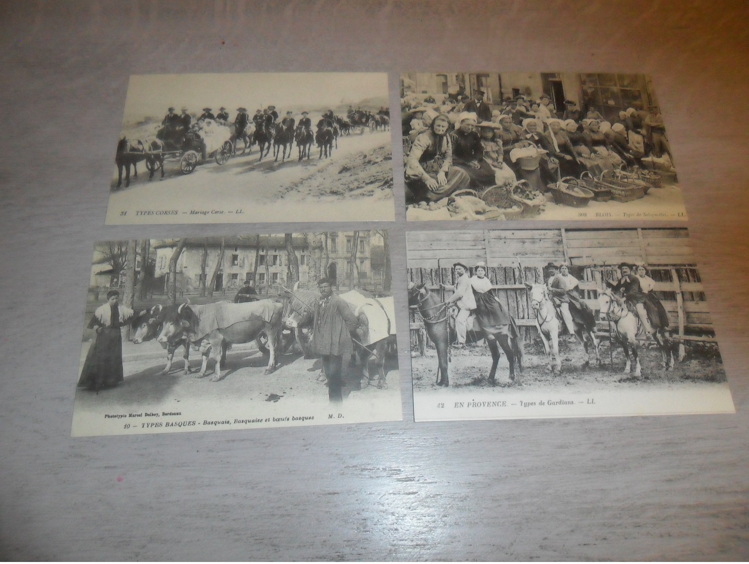 Lot de 36 cartes postales d' Autrefois  reproductions  France  Lot van 36 postkaarten  reproducties copie Frankrijk