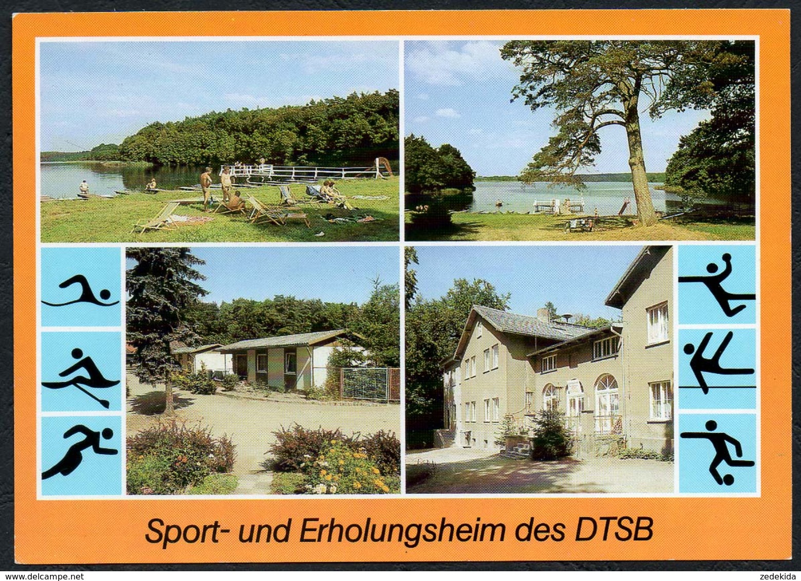 C6698 - TOP Blankenberg Kr. Sternberg OT Friedrichswalde - Sport Und Erholungsheim Des DTSB - Sternberg