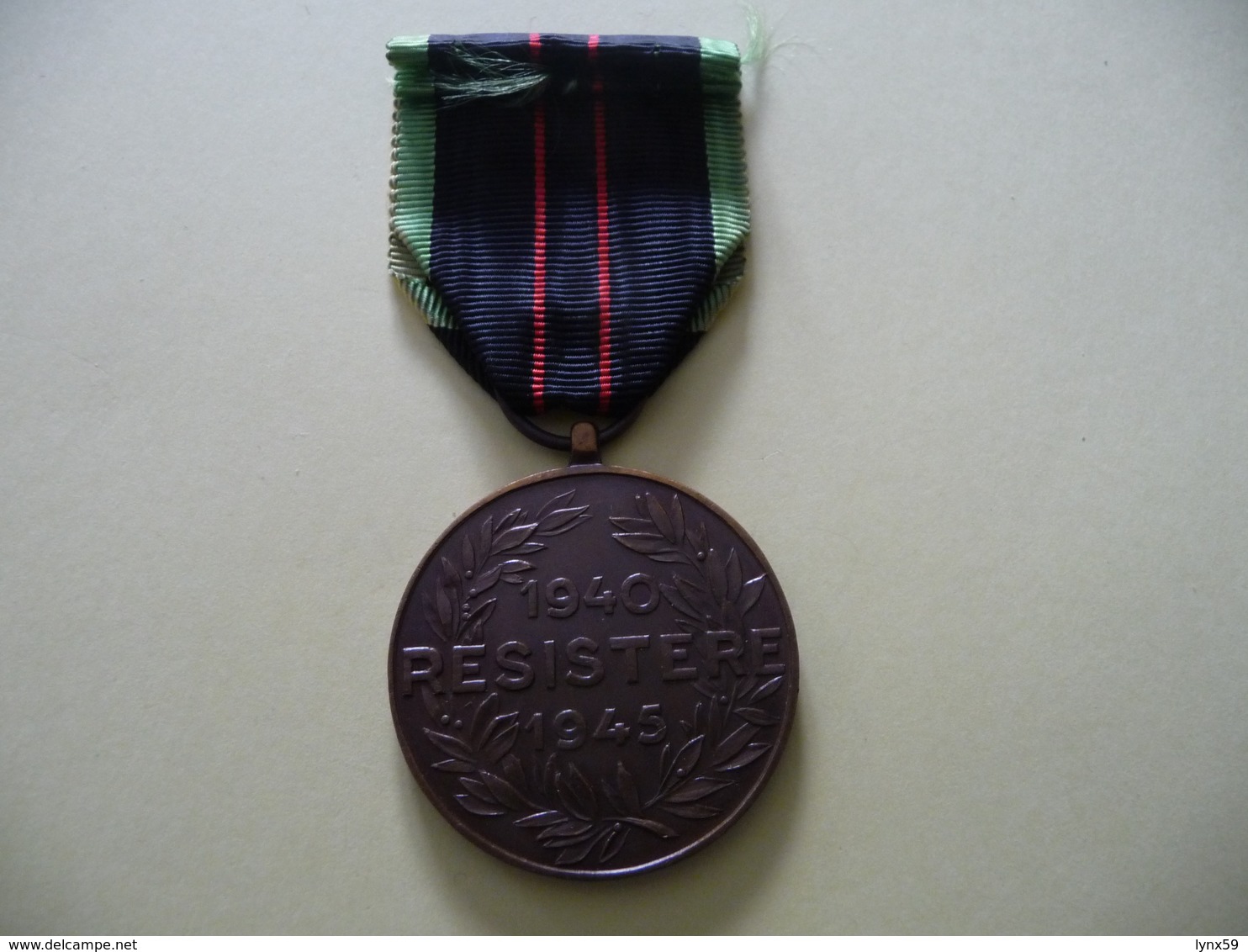 Médaille De La Résistance 1940 1945 - Belgique