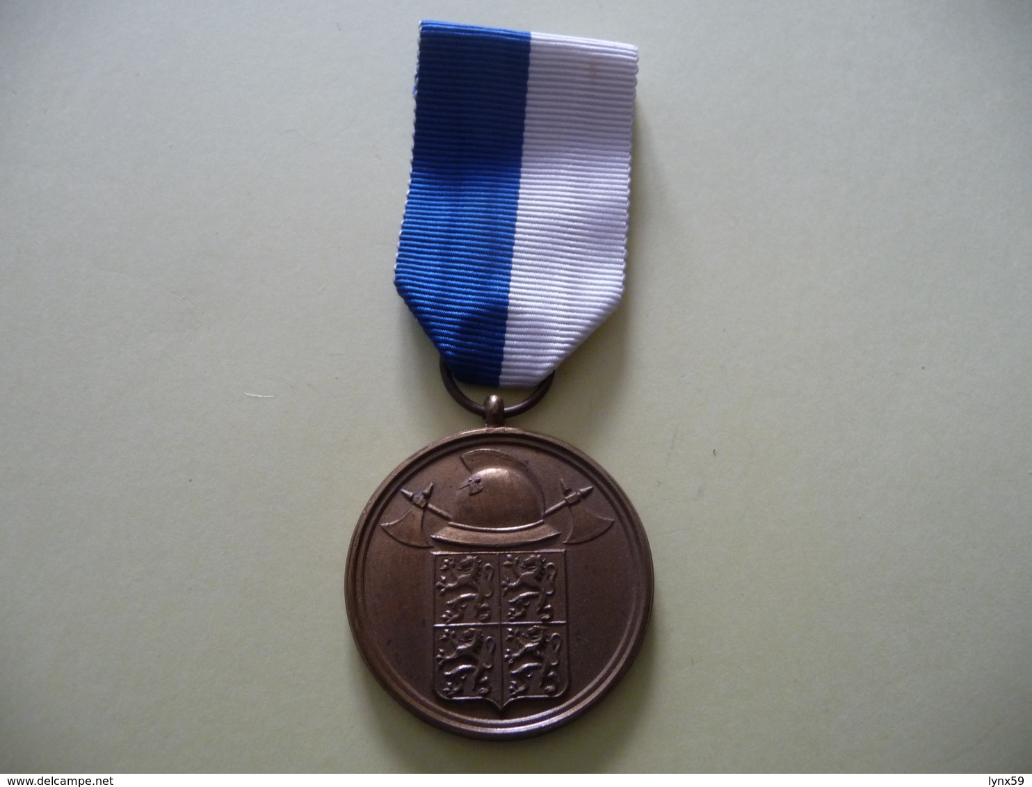 Médaille Des Sapeurs Pompiers Du HAINAUT - Belgique