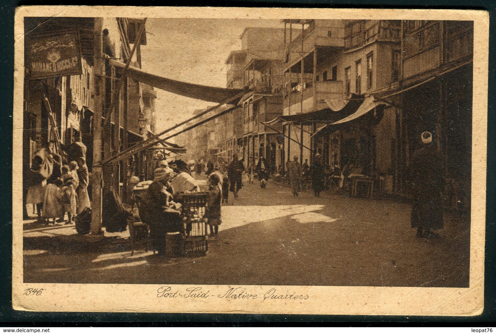 Egypte - Affranchissement De Port Saïd Sur Carte Postale Pour La France En 1926 -  Réf J10 - Storia Postale