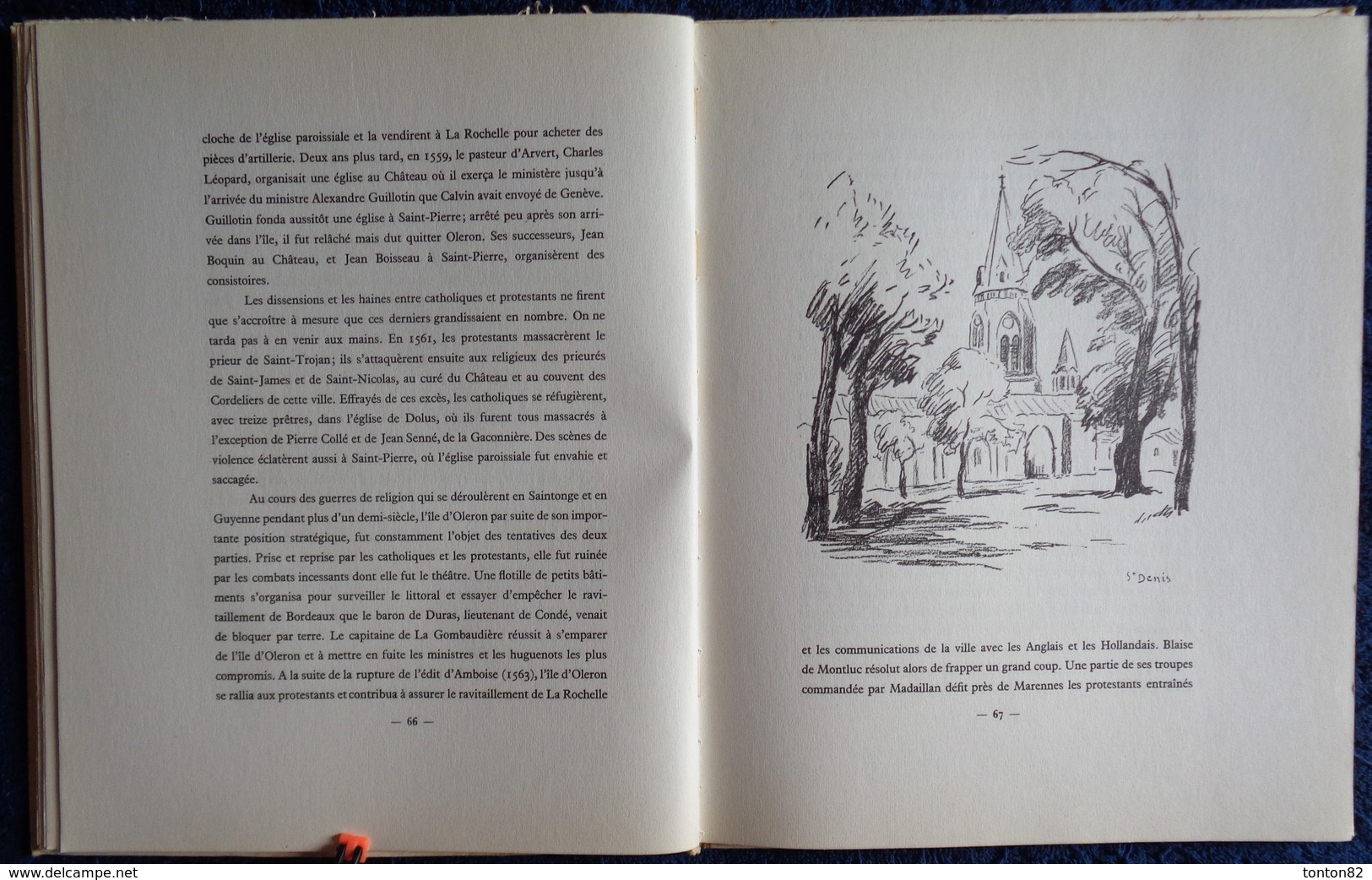 Louis Desgraves - Au Pays de Pierre Loti - Paysage et Histoire de L' ÎLE D' OLÉRON - À la rose des vents - ( 1954 ) .