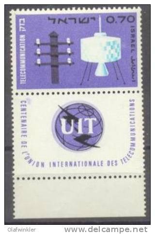 1965 ITU Centenary Bale 316 / Sc 294 / Mi 343 TAB MNH/neuf/postfrisch [gra] - Ongebruikt (met Tabs)