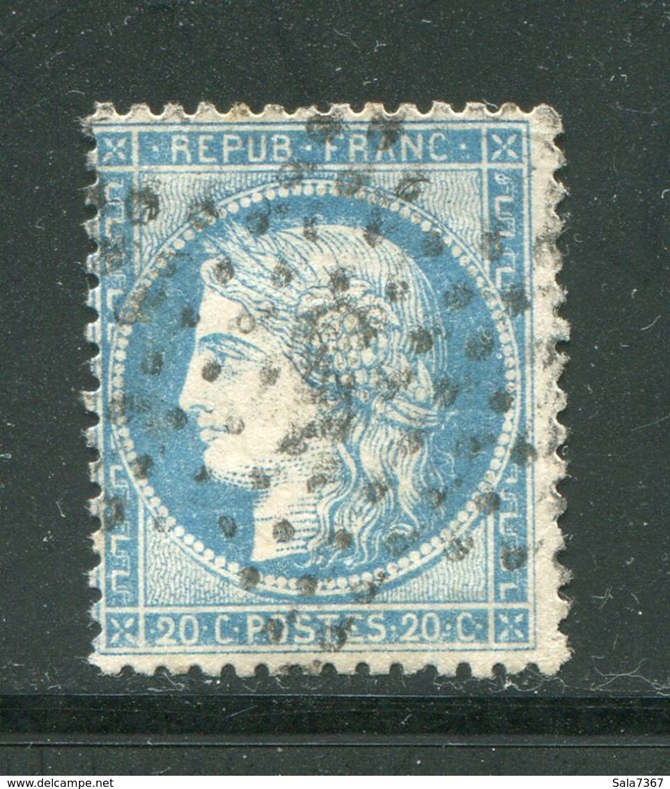 Y&T N°60A- étoile 5 Cassée - 1871-1875 Ceres