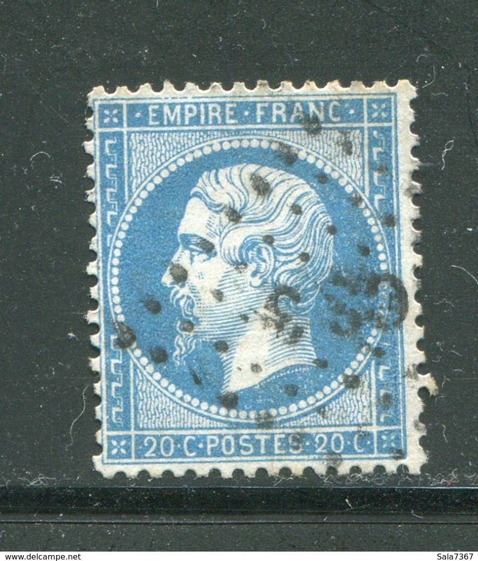 Y&T N°22- Bureau CS3 Bâton - 1862 Napoleone III