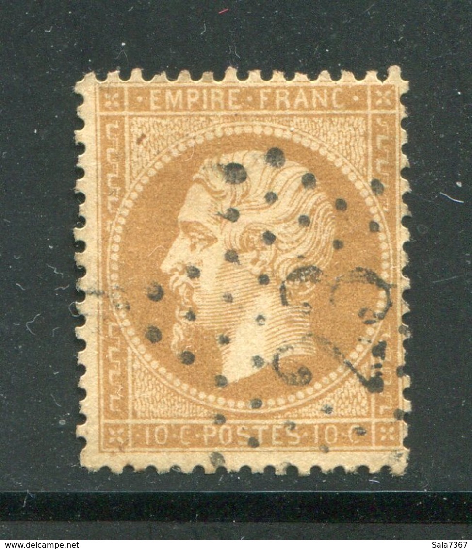 Y&T N°21- étoile 23 - 1862 Napoleone III