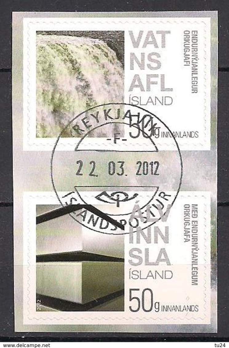 Island  (2012)  Mi.Nr.  1351 + 1352  Gest. / Used  (12ff07) - Gebraucht