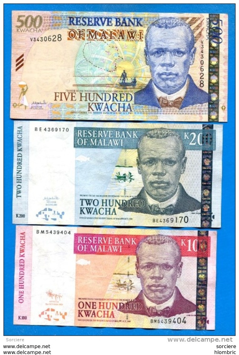 Malawe  9  Billets - Malawi