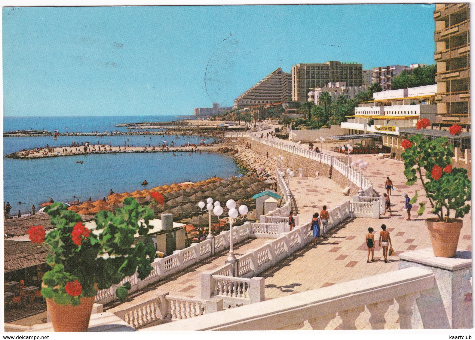 Benalmadena  Costa - Paseo Marítimo - (Malaga, Espana) - Malaga