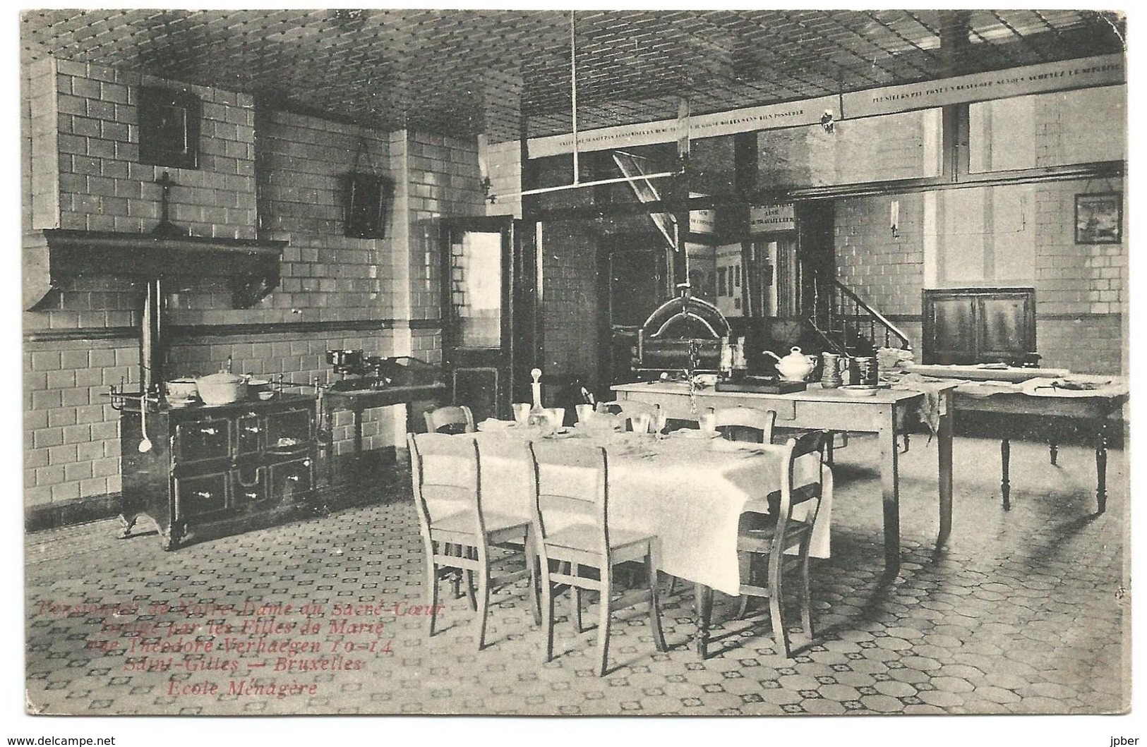 (G221) SAINT-GILLES - Ecole Ménagère - Cuisine Du Pensionnat - St-Gillis - St-Gilles