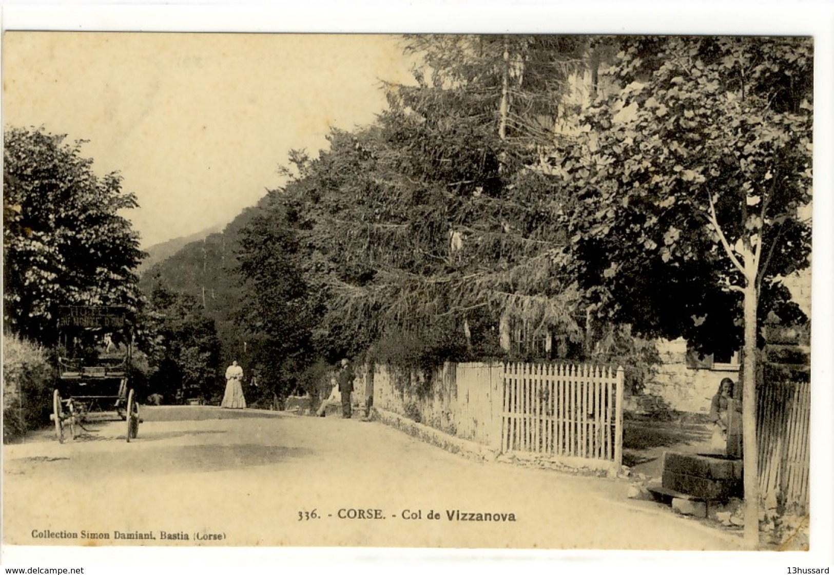 Carte Postale Ancienne Vizzavona - Col - Autres & Non Classés