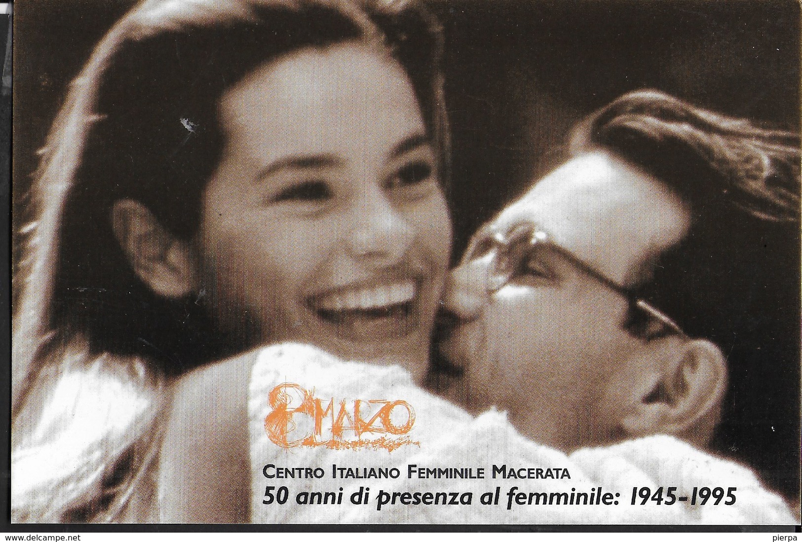 8 MARZO 1995 - FESTA DELLA DONNA - 50° CIF - NON VIAGGIATA - Eventi