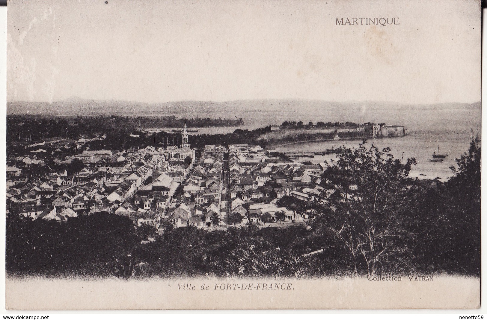 MARTINIQUE -- Ville De FORT DE FRANCE Vers 1910 - Autres & Non Classés