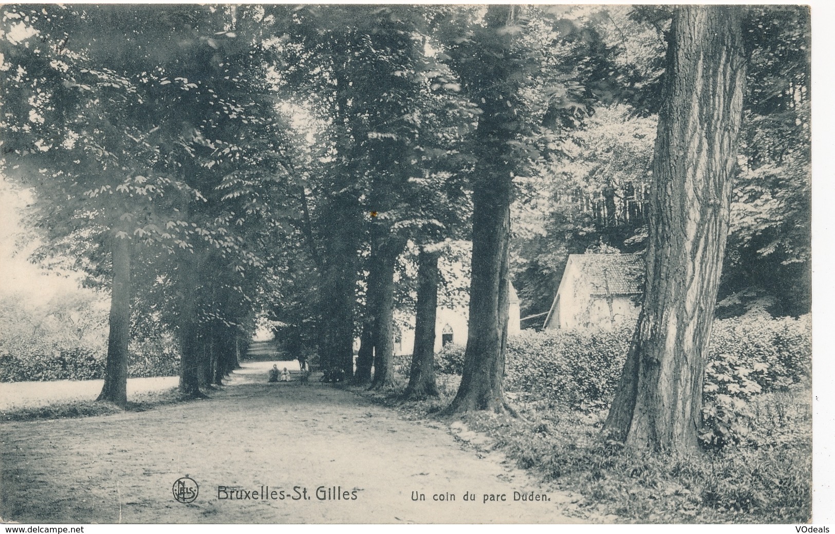 CPA - Belgique - Brussels - Bruxelles - Saint Gilles - Un Coin Du Parc Duden - St-Gillis - St-Gilles